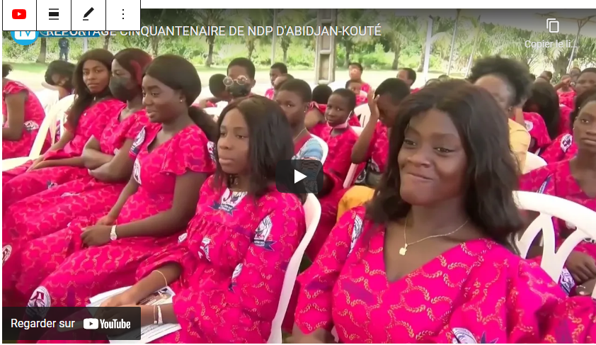 Revivez les moments forts du cinquantenaire du Collège Notre Dame de la Paix d’Abidjan-Kouté